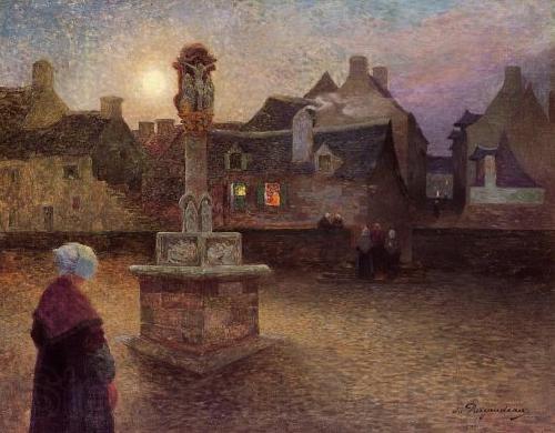 BOL, Ferdinand Puigaudeau Norge oil painting art